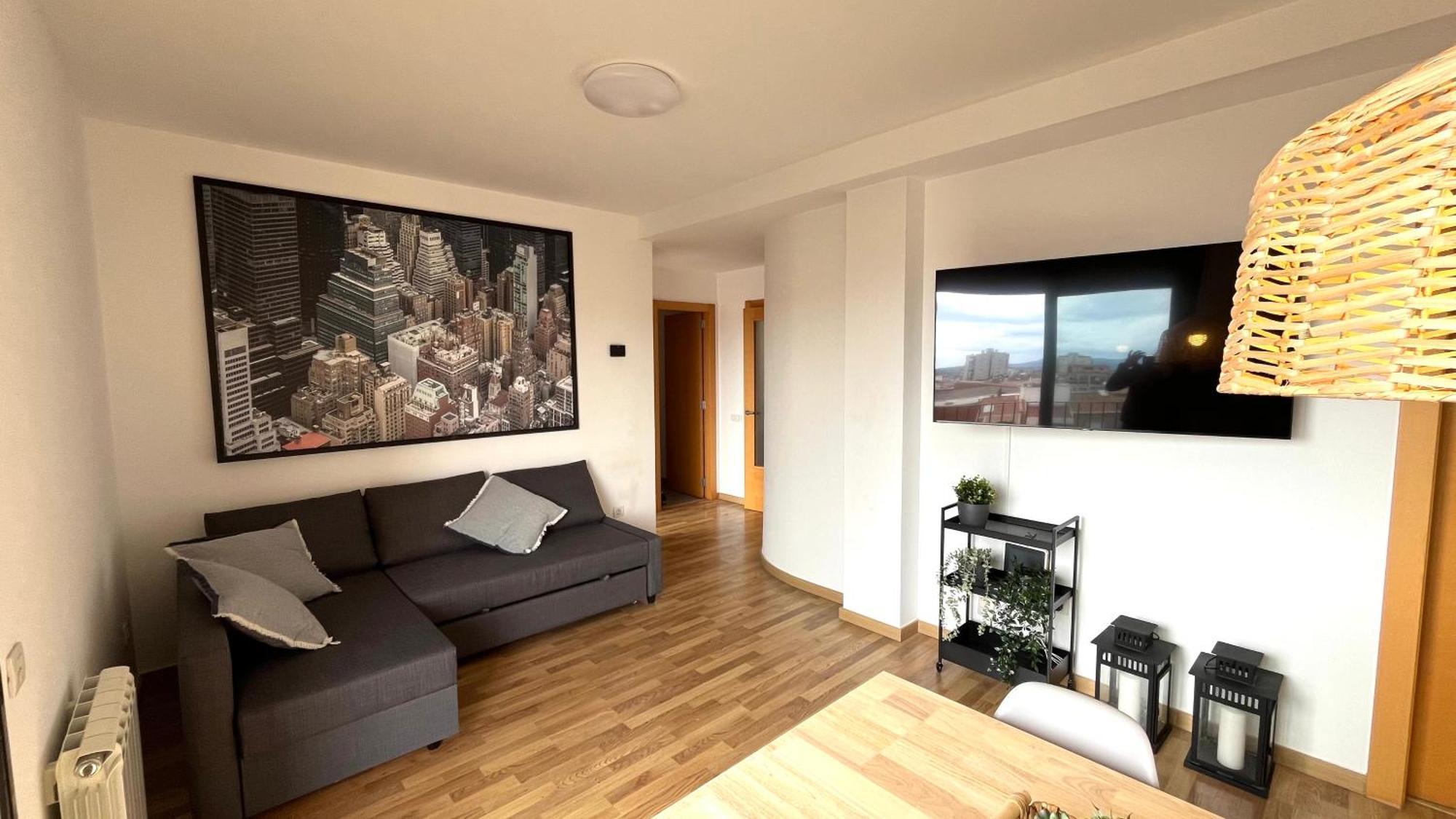 Apartamento Con Terraza By Prestigi Terrassa Exterior photo